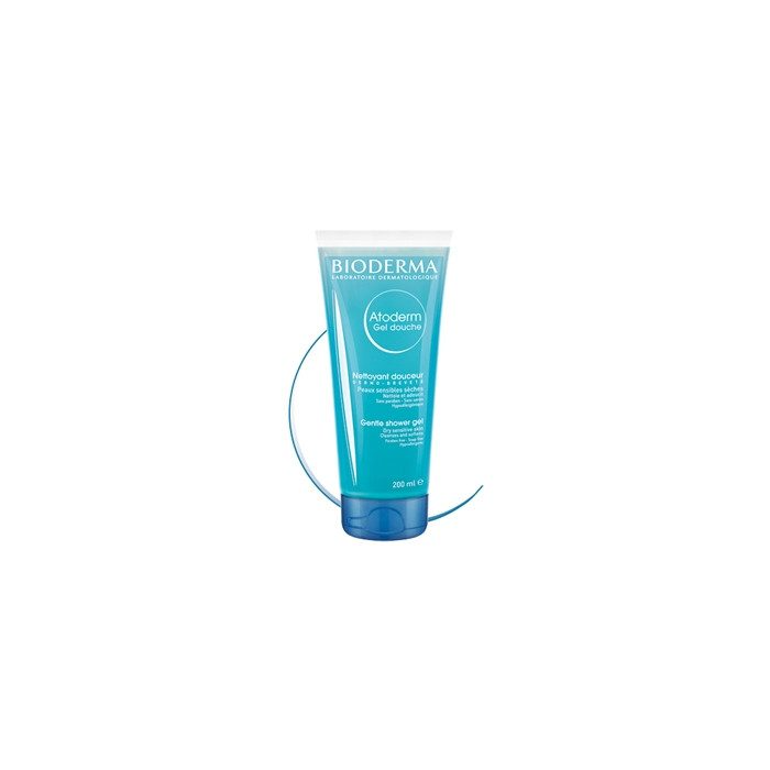 BIODERMA ATODERM GEL DOUCHE 200 ML NETTOIE ET ADOUCIT