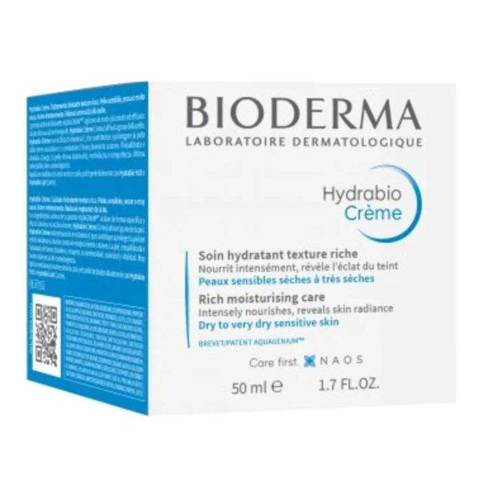 BIODERMA HYDRABIO CREME SOIN HYDRATANT TEXTURE RICHE 50 ML