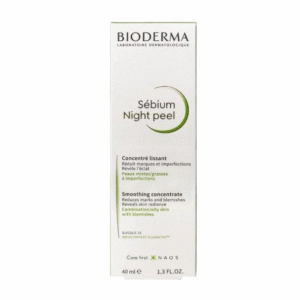 BIODERMA SEBIUM PEEL CONCENTRE LISSANT NUIT PEAUX SENSIBLES A MIXTES