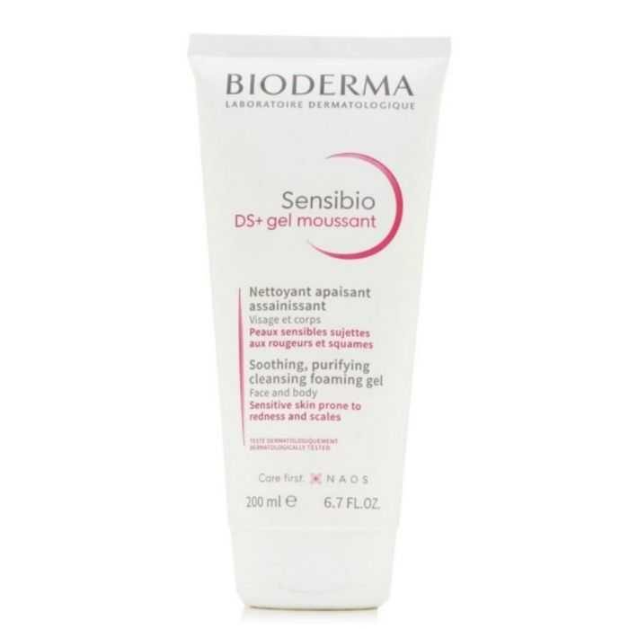 BIODERMA SENSIBIO DS+ GEL MOUSSANT NETTOYANT APAISANT 200 ML VISAGE ET CORPS