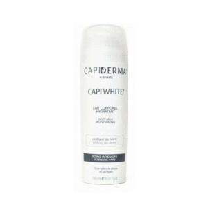 CAPIDERMA CAPIWHITE LAIT CORPOREL DÉPIGMENTANT INTENSIF HYDRATANT 150 ML SOINS INTENSIFS