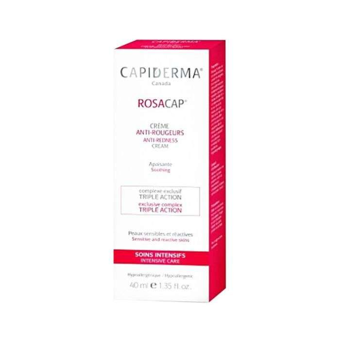 CAPIDERMA ROSACAP CREME VISAGE ANTI ROUGEURS 40 ML