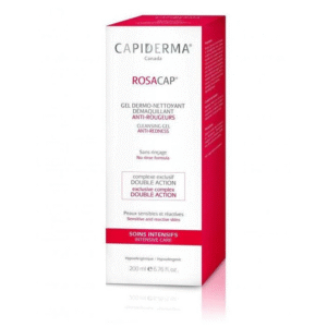 CAPIDERMA ROSACAP GEL ANTI ROUGEURS DERMO NETTOYANT 200 ML