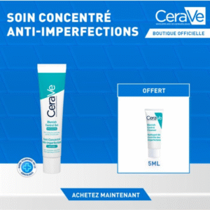 CERAVE OFFRE SOIN CONCENTRE ANTI IMPERFECTIONS 40 ML+FORMAT VOYAGE OFFERT