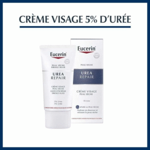 EUCERIN UREA REPAIR CREME VISAGE PEAU SECHE 5 % D'UREE 50 ML