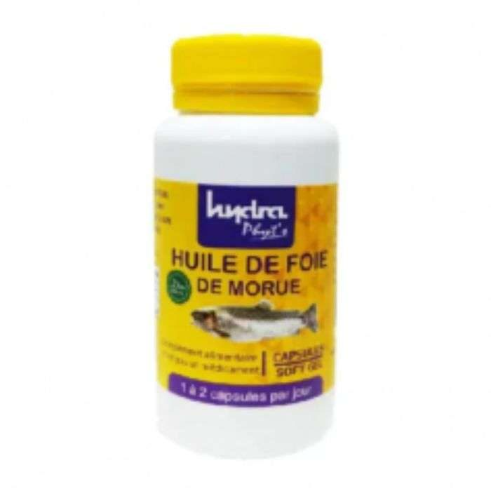 HYDRA PHYTS HUILE DE FOIE DE MORUE 60 capsules