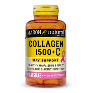 MASON NATURAL HYDROLYZED COLLAGEN 1500 +C 120 CAPSULES