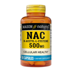 MASON NATURAL NAC N ACETYL L CYSTEINE 500 MG 60 CAPSULES