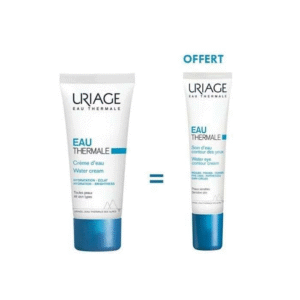 URIAGE OFFRE EAU THERMALE CREME D'EAU 40 ML + CREME CONTOUR DES YEUX 15ML OFFERT