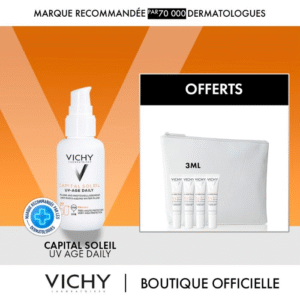 VICHY CAPITAL SOLEIL UV AGE DAILY SPF 50 FLUIDE ANTI PHOTOVIEILLISSEMENT 40 ML