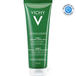 VICHY NORMADERM 3 EN 1EXFOLIANT NETTOYANT MASQUE 125 ML