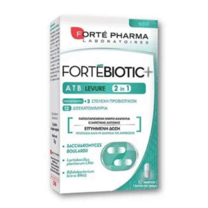 FORTE PHARMA FORTE BIOTIC+ ATB 2 EN 1 LEVURE 10 CAPSULES