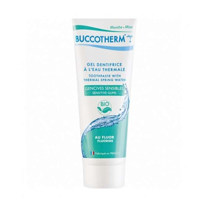 BUCCOTHERM GEL DENTIFRICE GENCIVES SENSIBLES BIO AVEC FLUOR 75 ML