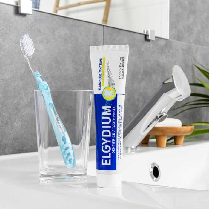 ELGYDIUM BLANCHEUR GEL DENTIFRICE FRAICHEUR CITRON 75 ML