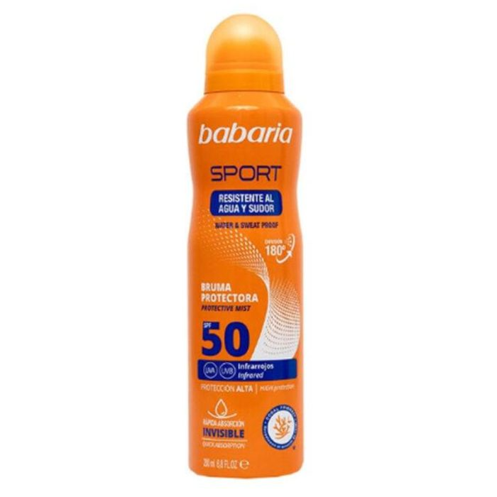 BABARIA SPORT BRUME PROTECTRICE SPF 50 SPRAY 200 ML