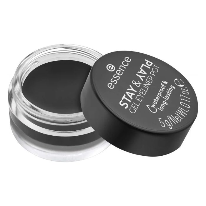 ESSENCE STAY AND PLAY GEL EYELINER POT WATERPROOF LONG LASTING 5 G