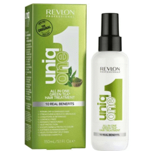 REVLON UNIQ ONE TRAITEMENT CAPILLAIRE TOUT EN UN PARFUM THE VERT 150 ML
